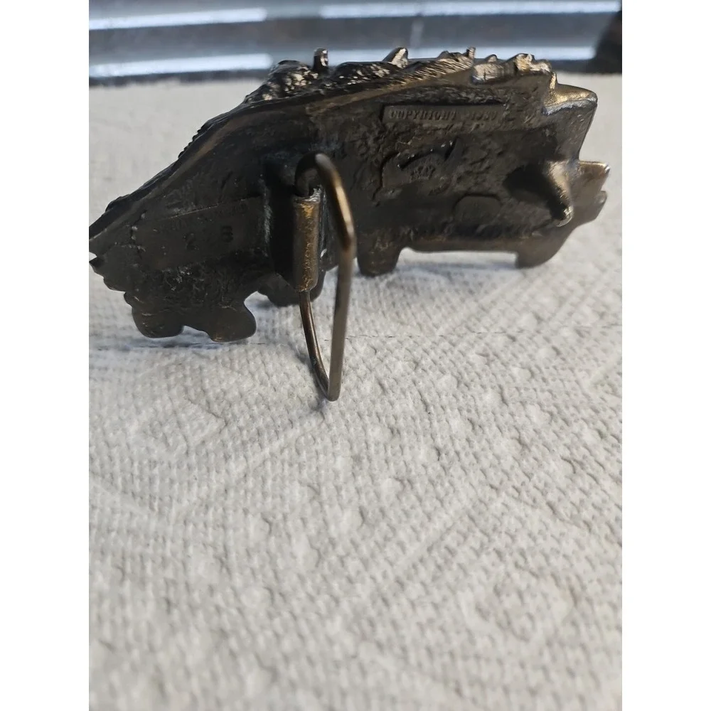 Log Truck Belt Buckle The Great American Buckel Co #236