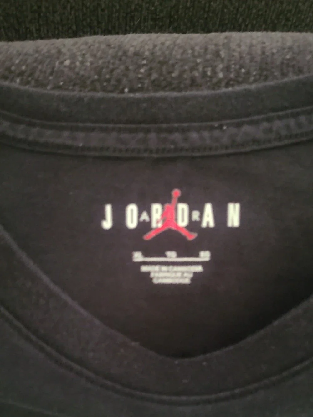 Jordan black crew