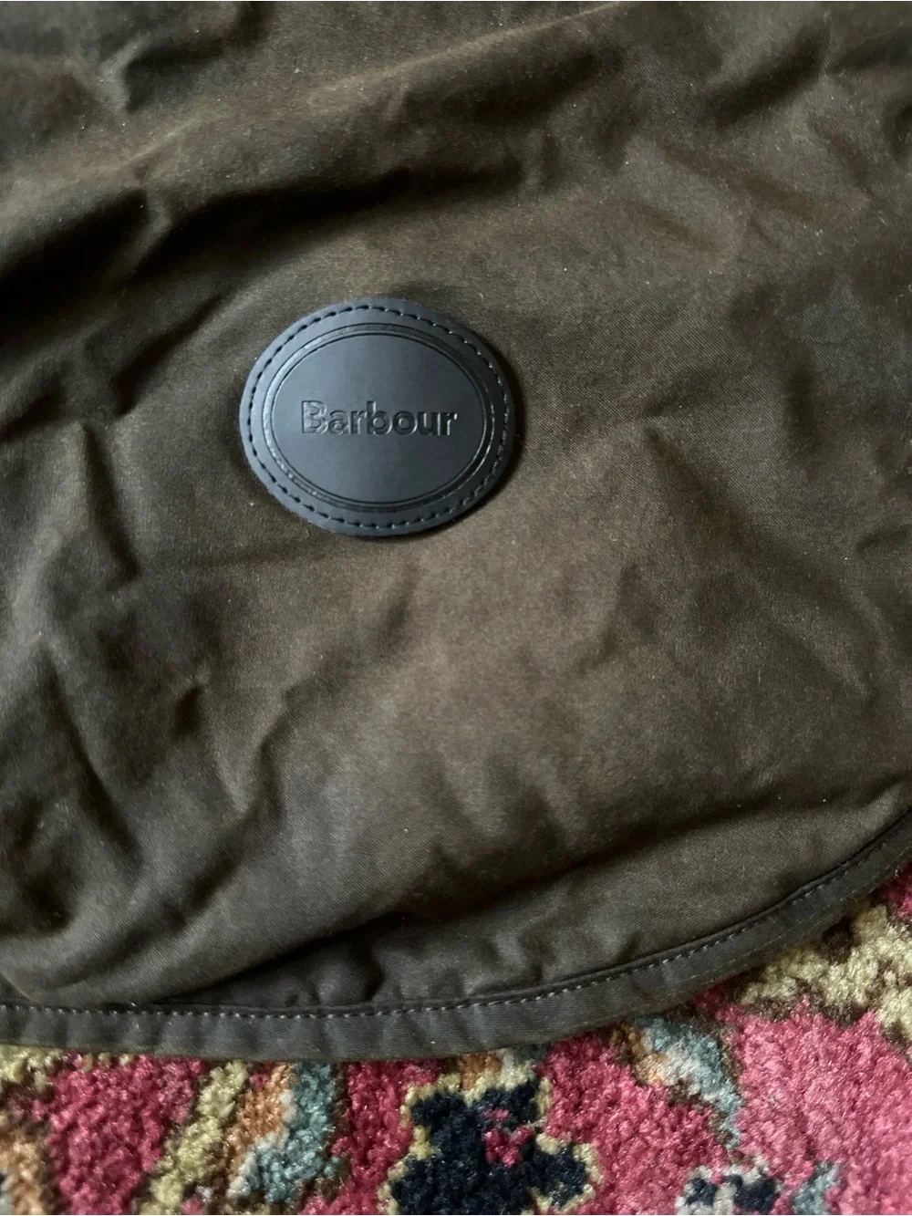 Barbour dog coat