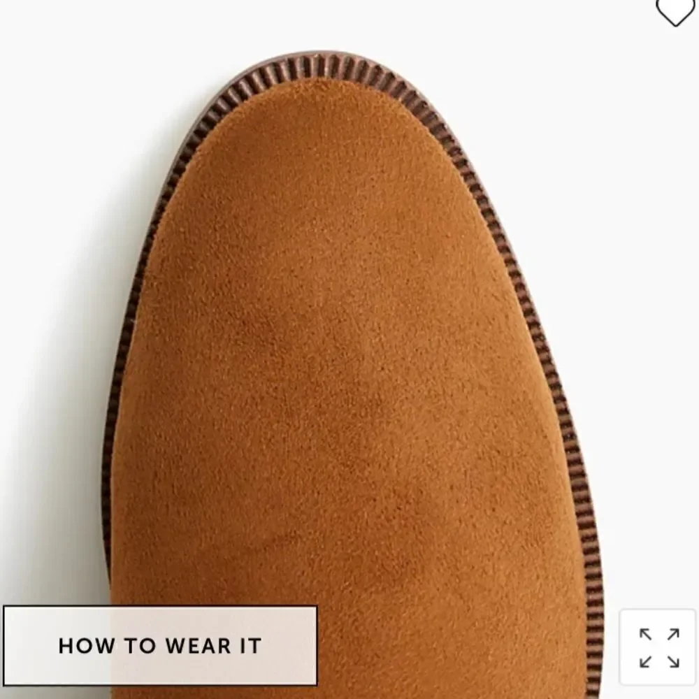 J. Crew Factory faux suede