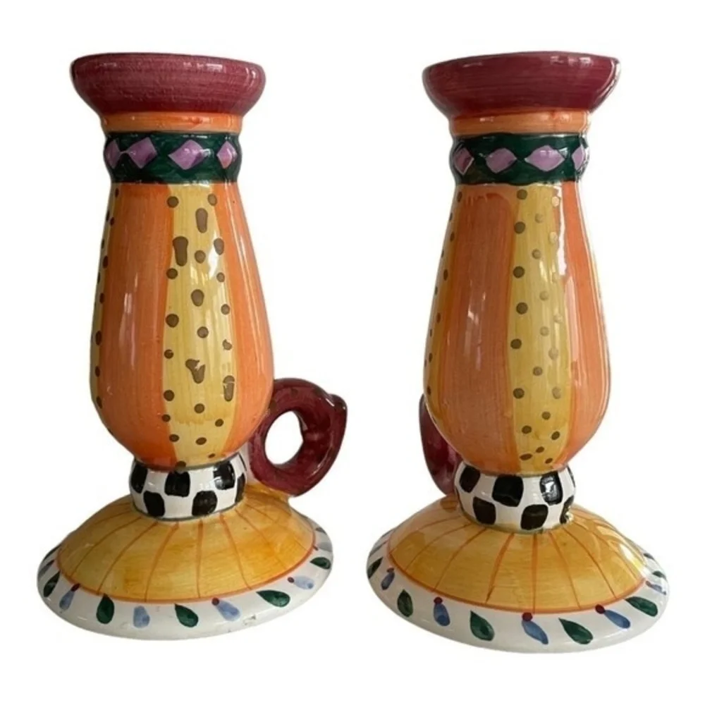 Unique Vintage candles excellent