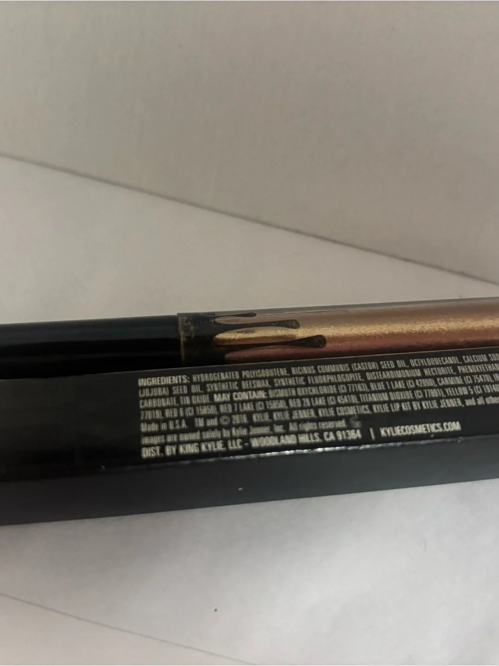 Kylie Cosmetics layers alone bold