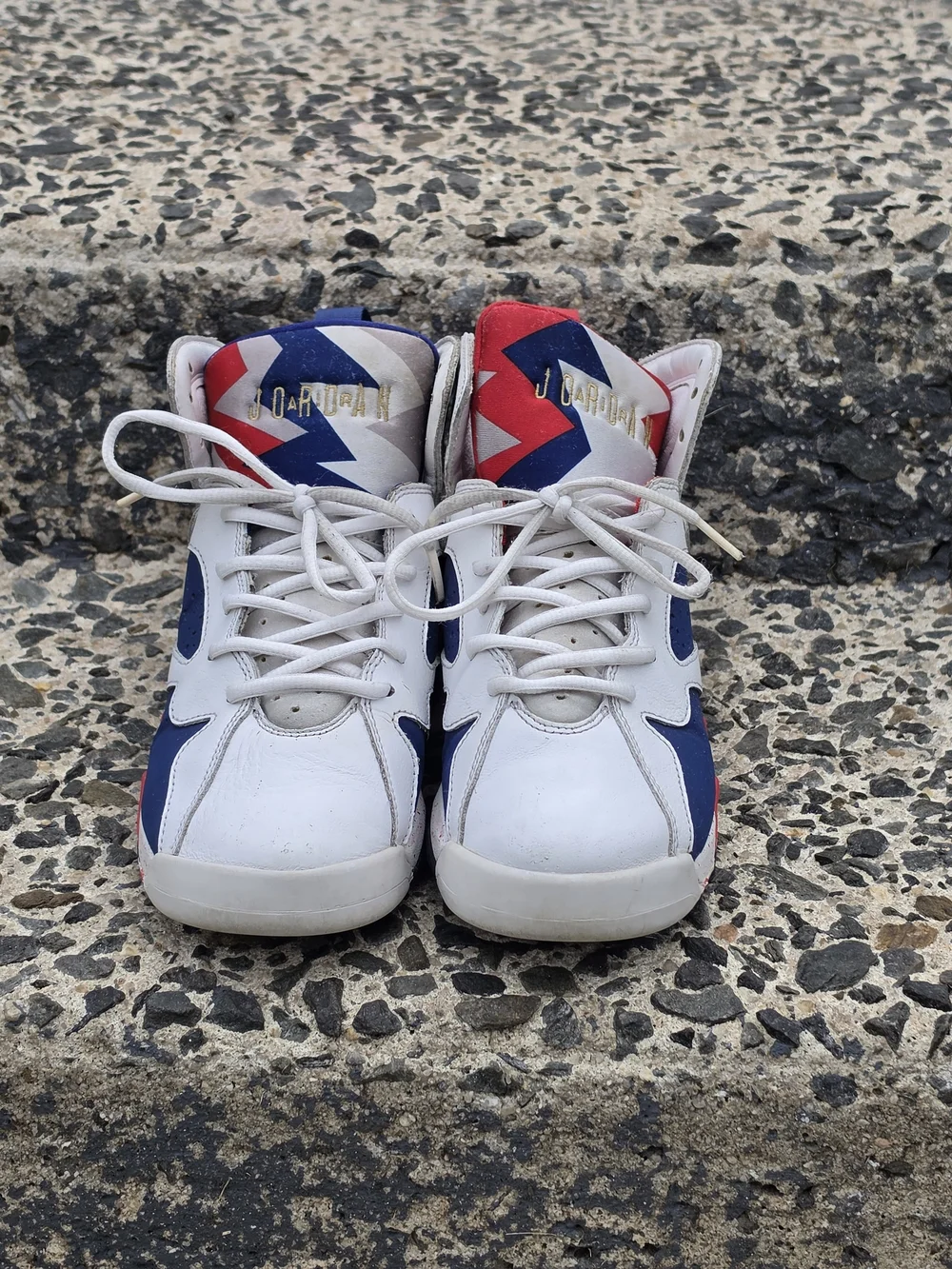 Nike Air Jordan 7 Retro “Tinker Alternate” USA Red Blue Size(7)