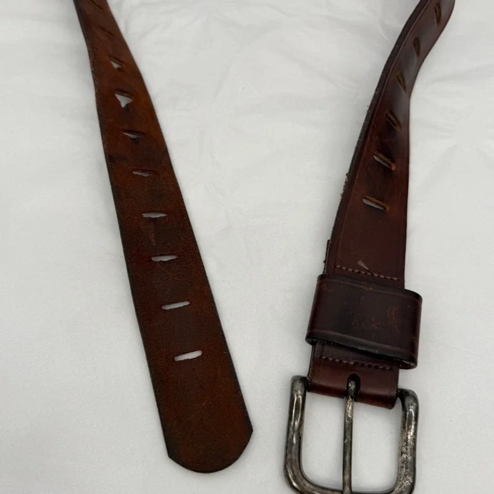 Source Unknown brown leather
