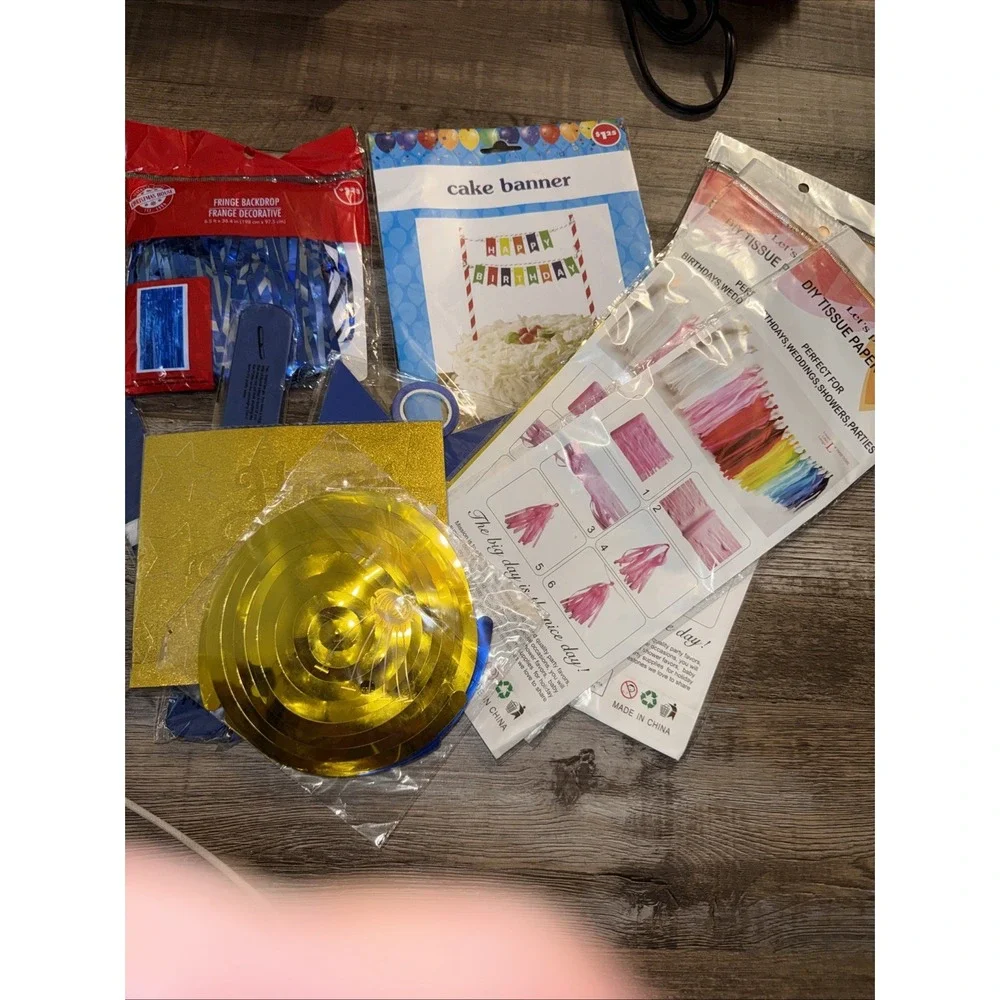 Birthday Party Supply Bundle Lot Party Birthday Bundle