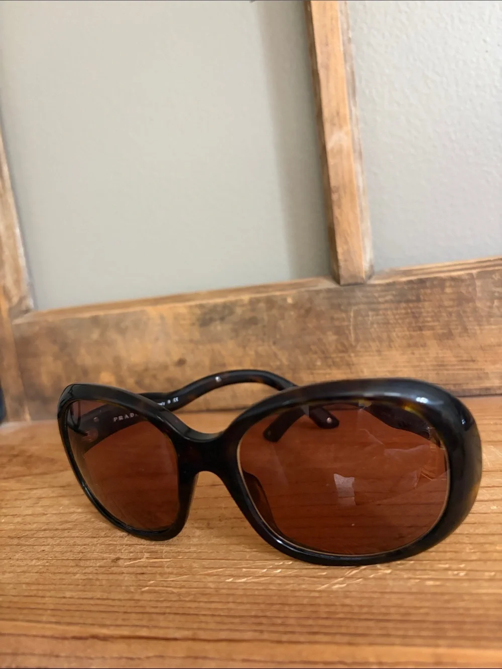 Prada black brown