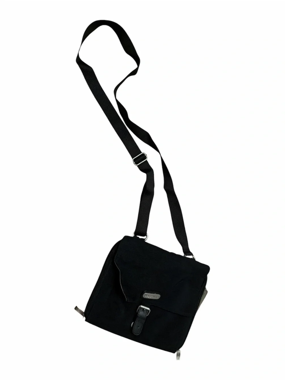 Baggallini Black Men's Messenger Crossbody Bag