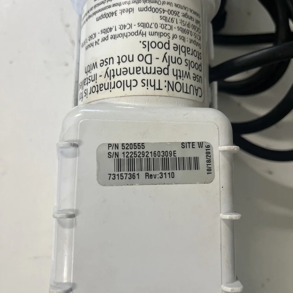 Pentair intellichlor ic40