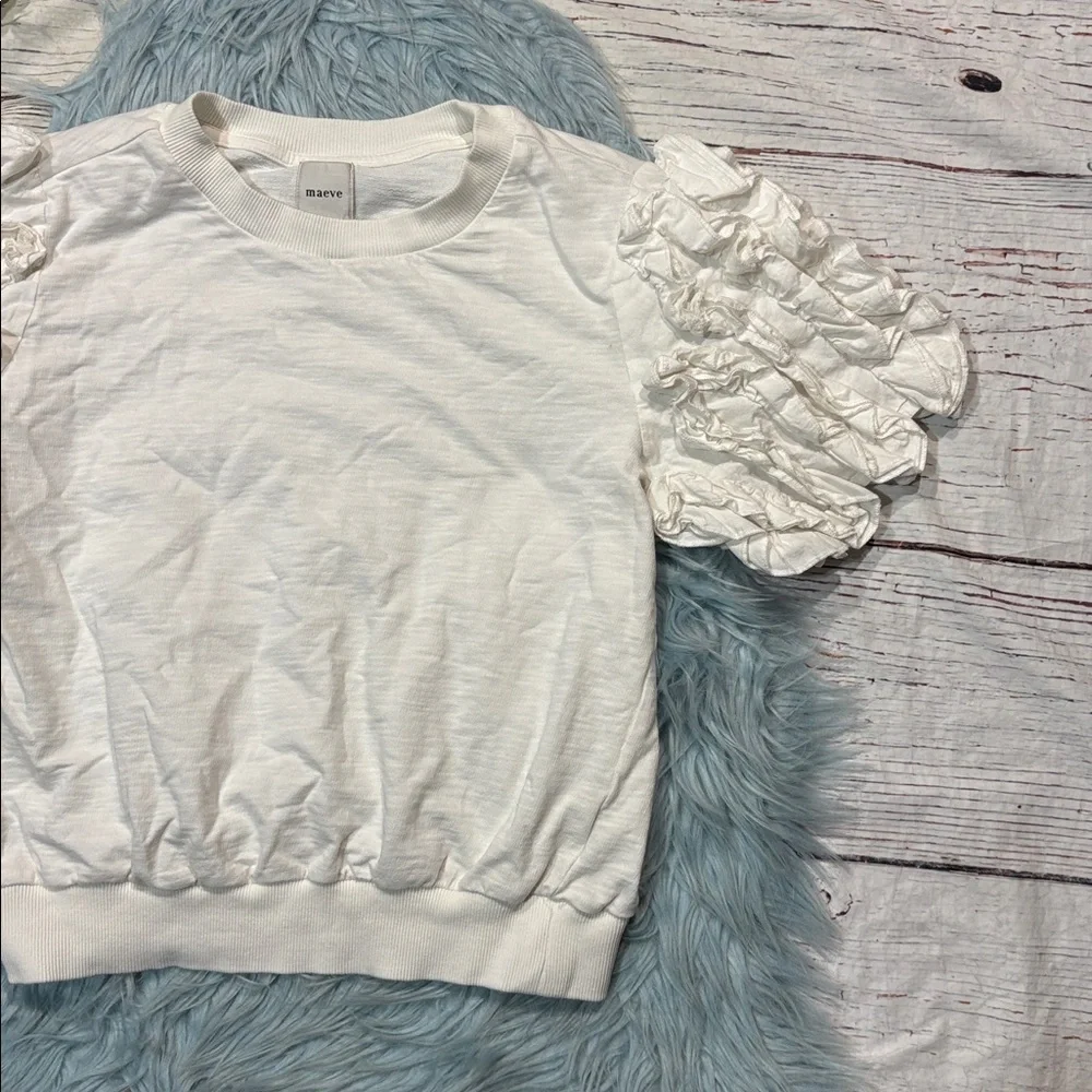 Anthropologie maeve ruffled