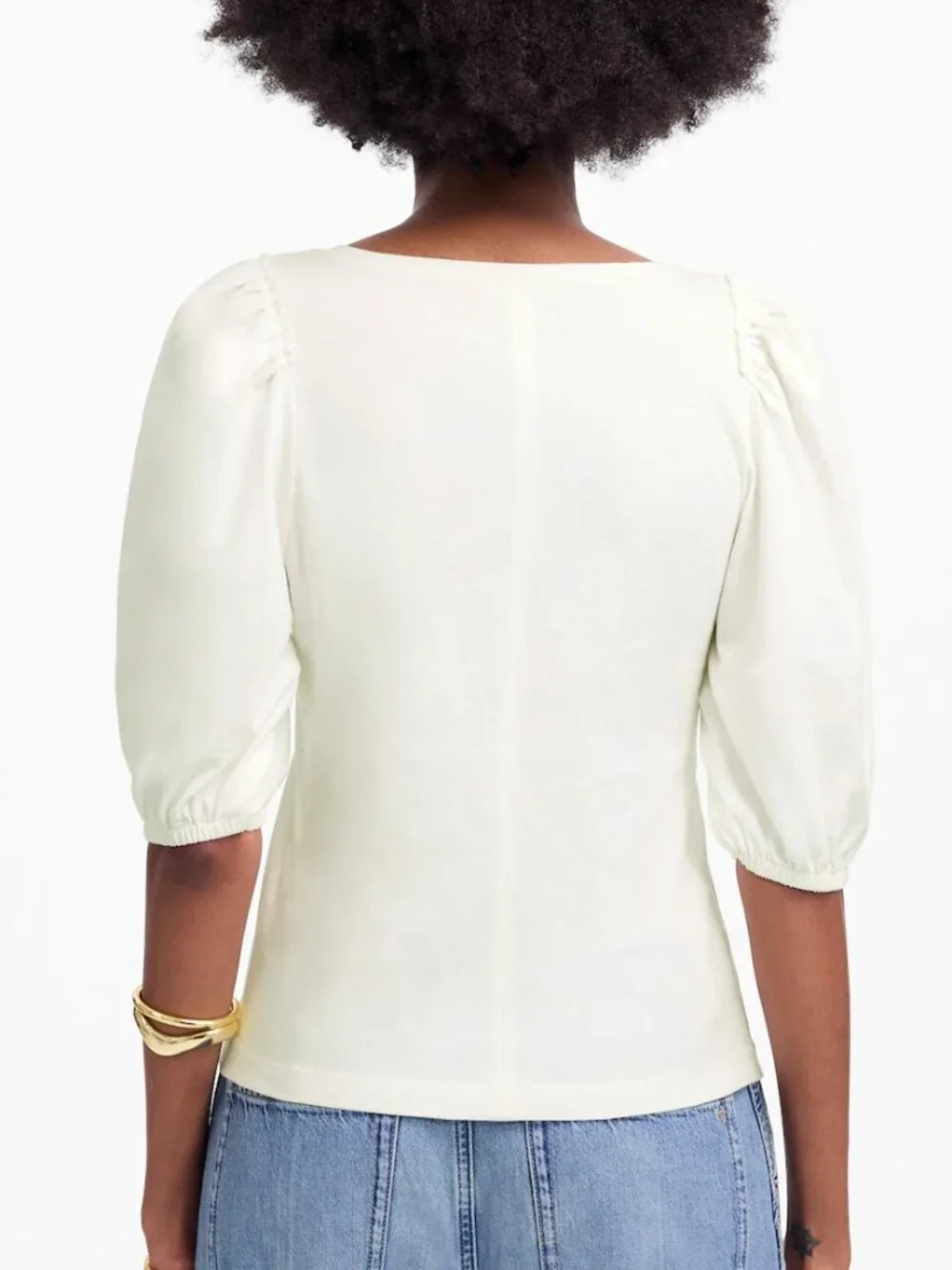 Madewell puff sleeve