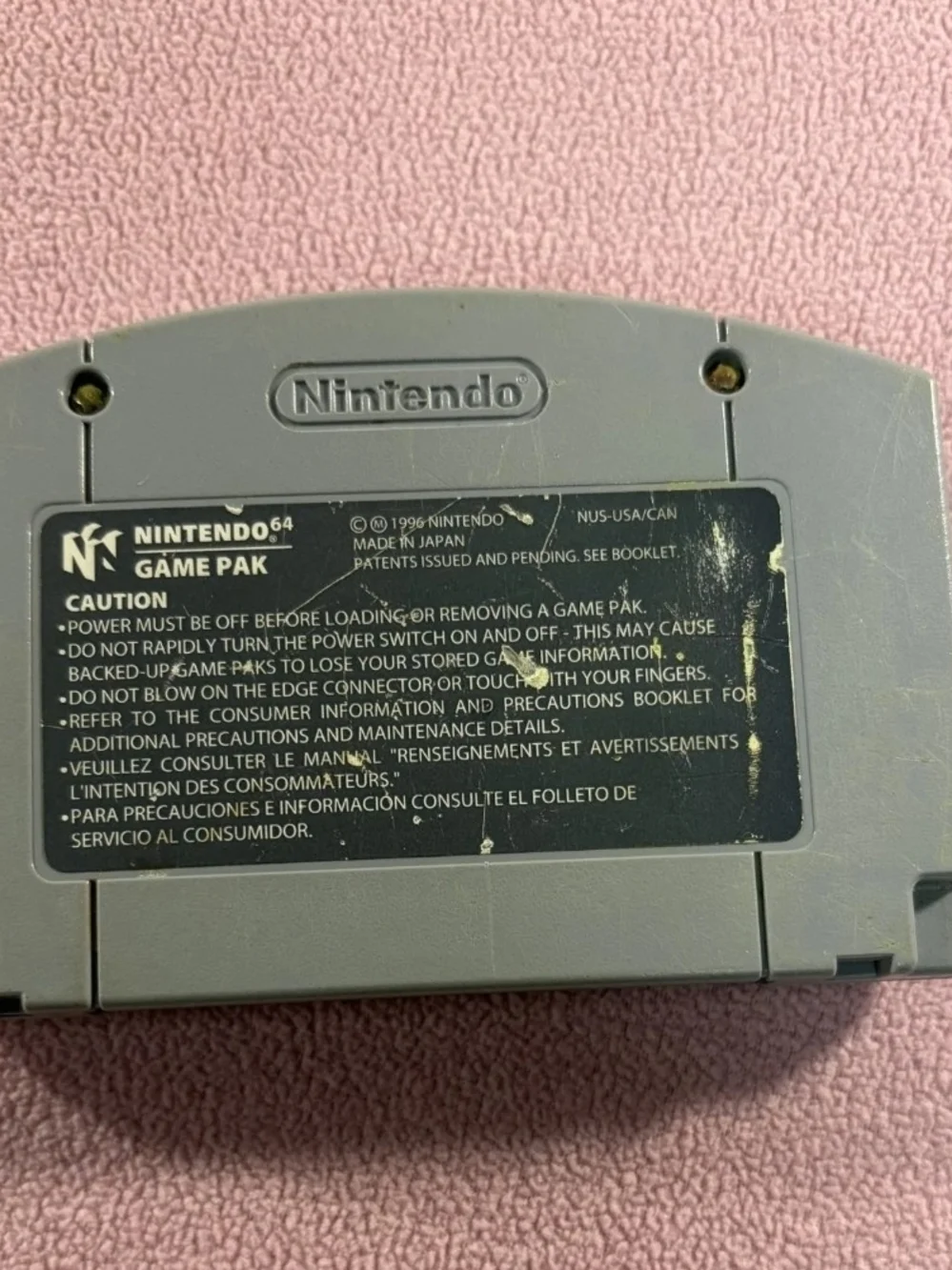 Nintendo original n64
