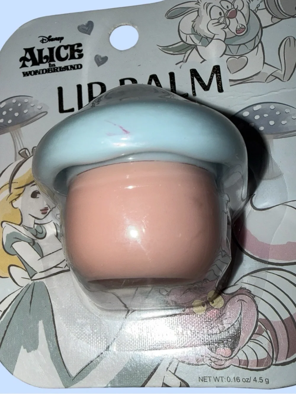 NWT Limited Edition Disney’s Alice in Wonderland Coconut Flavored Lip Balm -