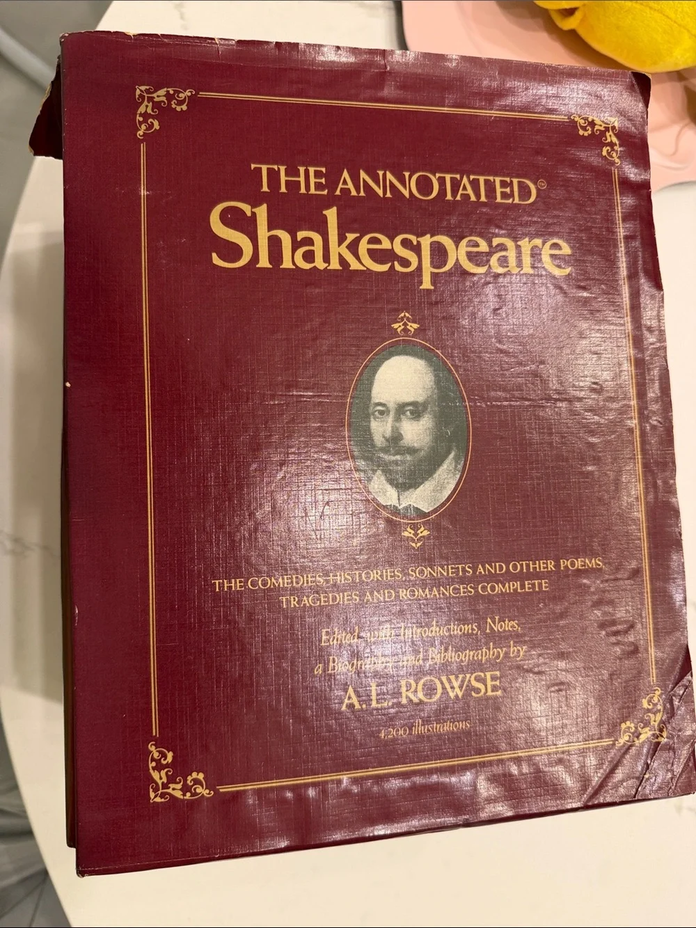 The Annotated Shakespeare - A.L. Rowse First Edition!