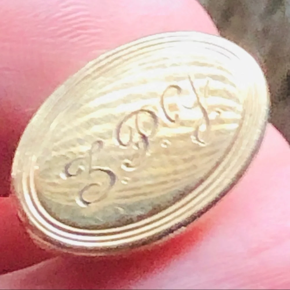 Antique krementz engraved