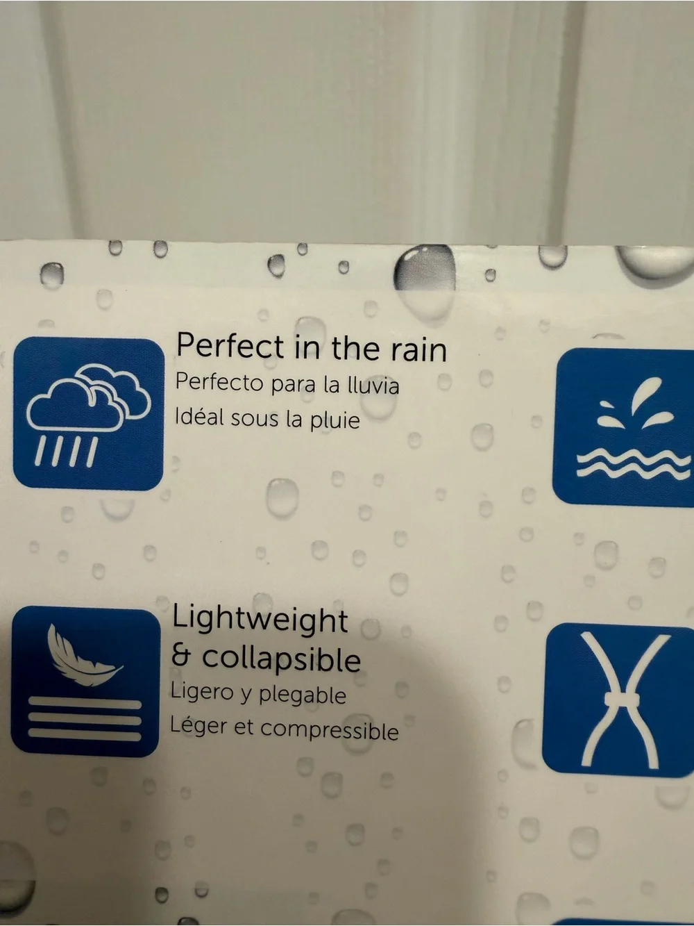 Geckobrands lightweight waterproof