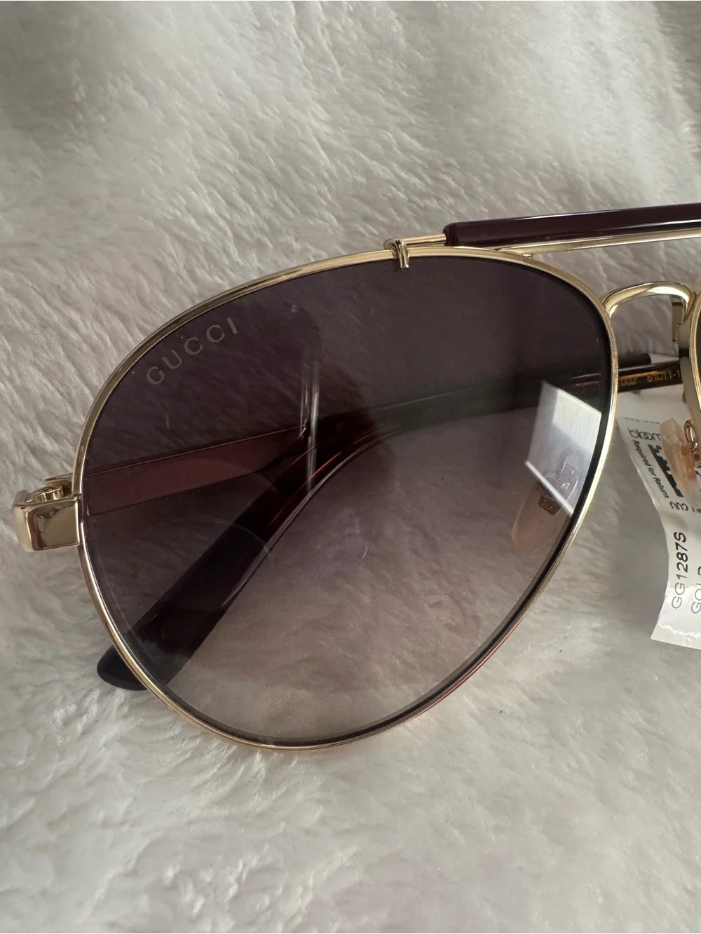 Gucci designer aviator