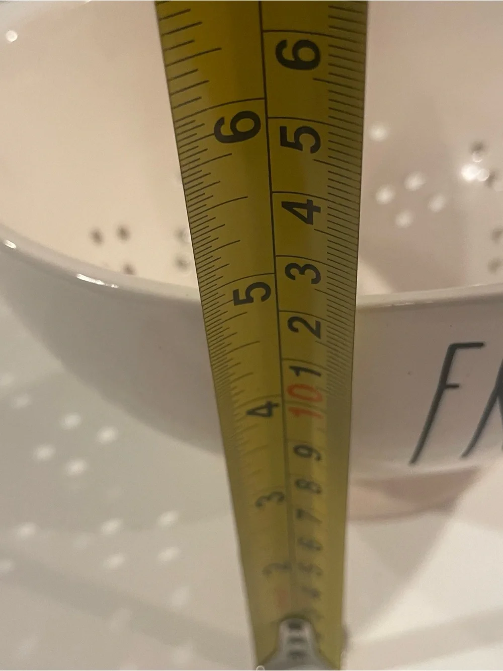 Rae Dunn ceramic colander