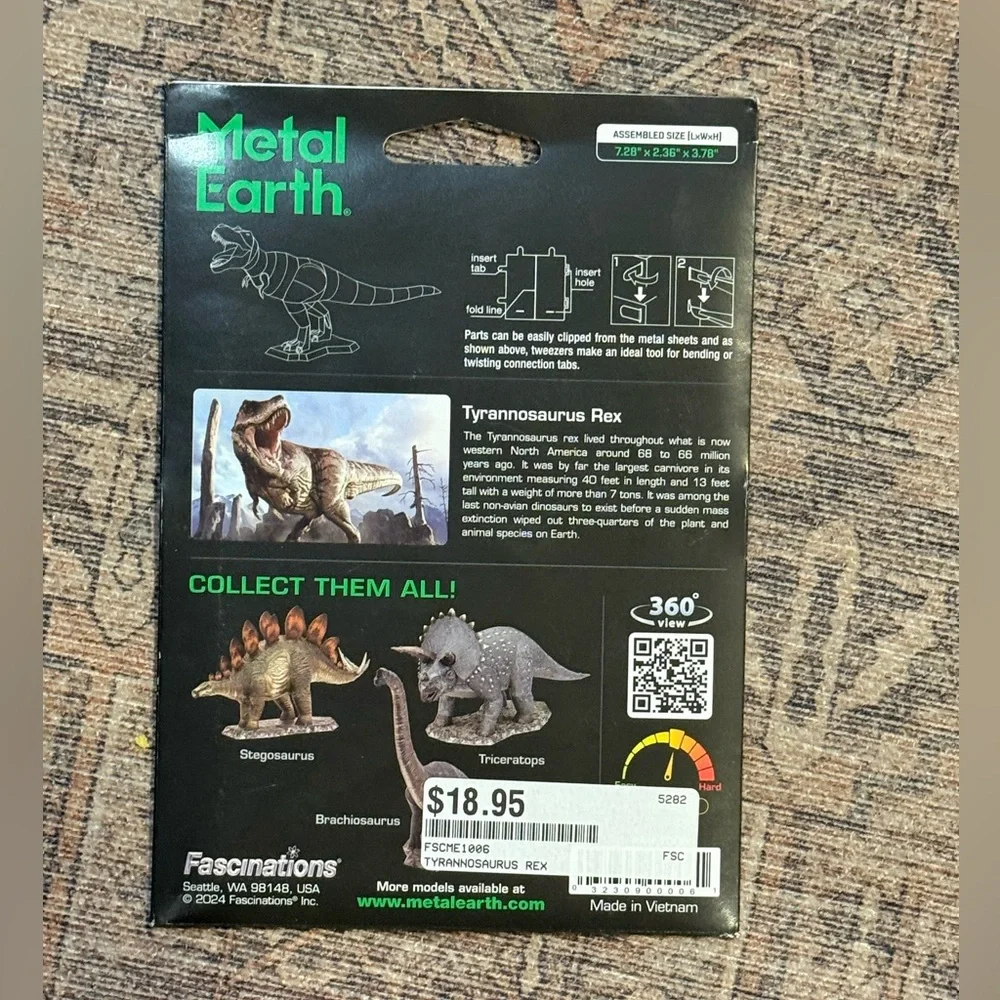 Metal Earth assemble detailed