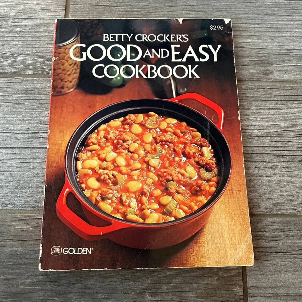 Betty Crocker‎ Good and Easy Cookbook Vintage Recipes Golden Press 1977
