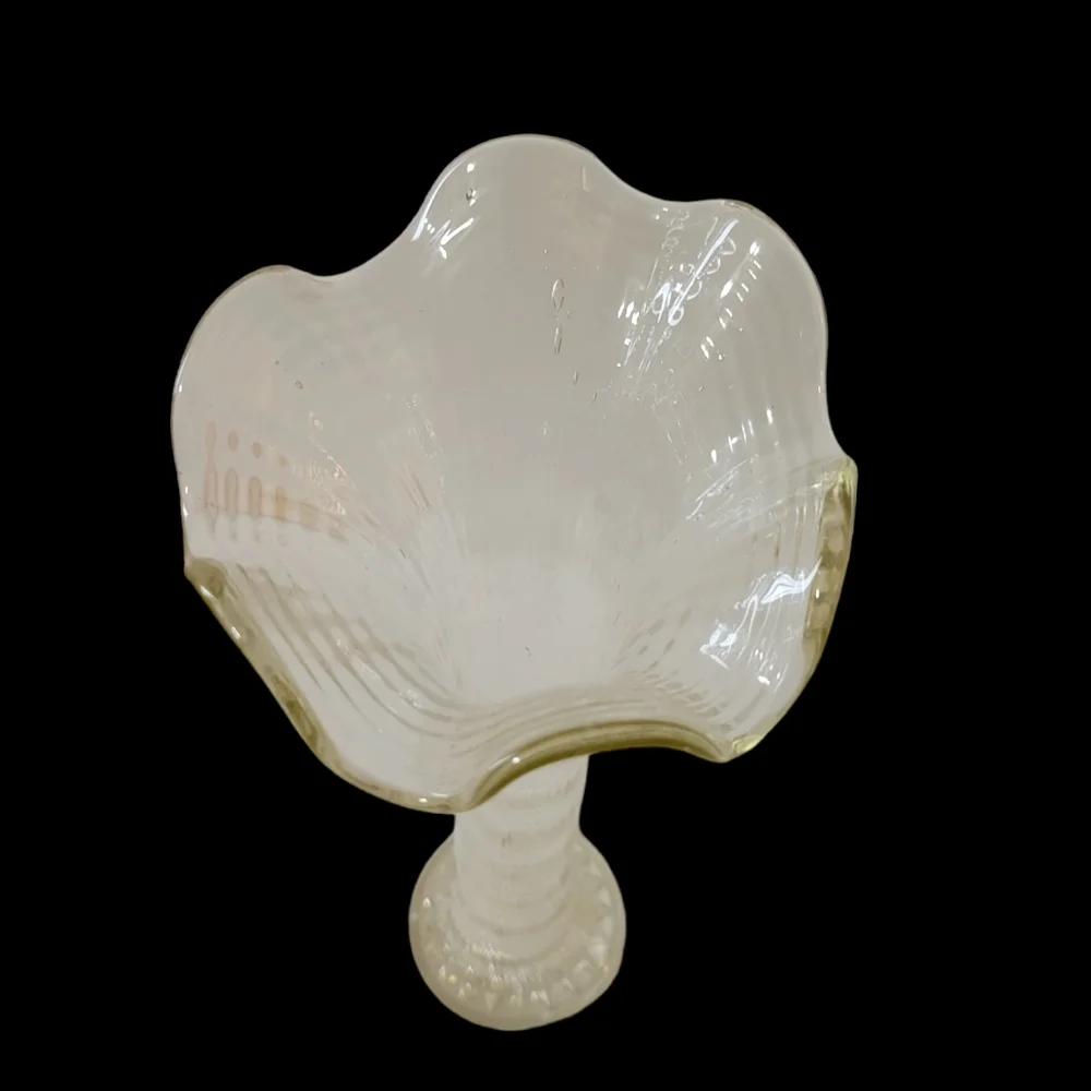 Vintage clear glass