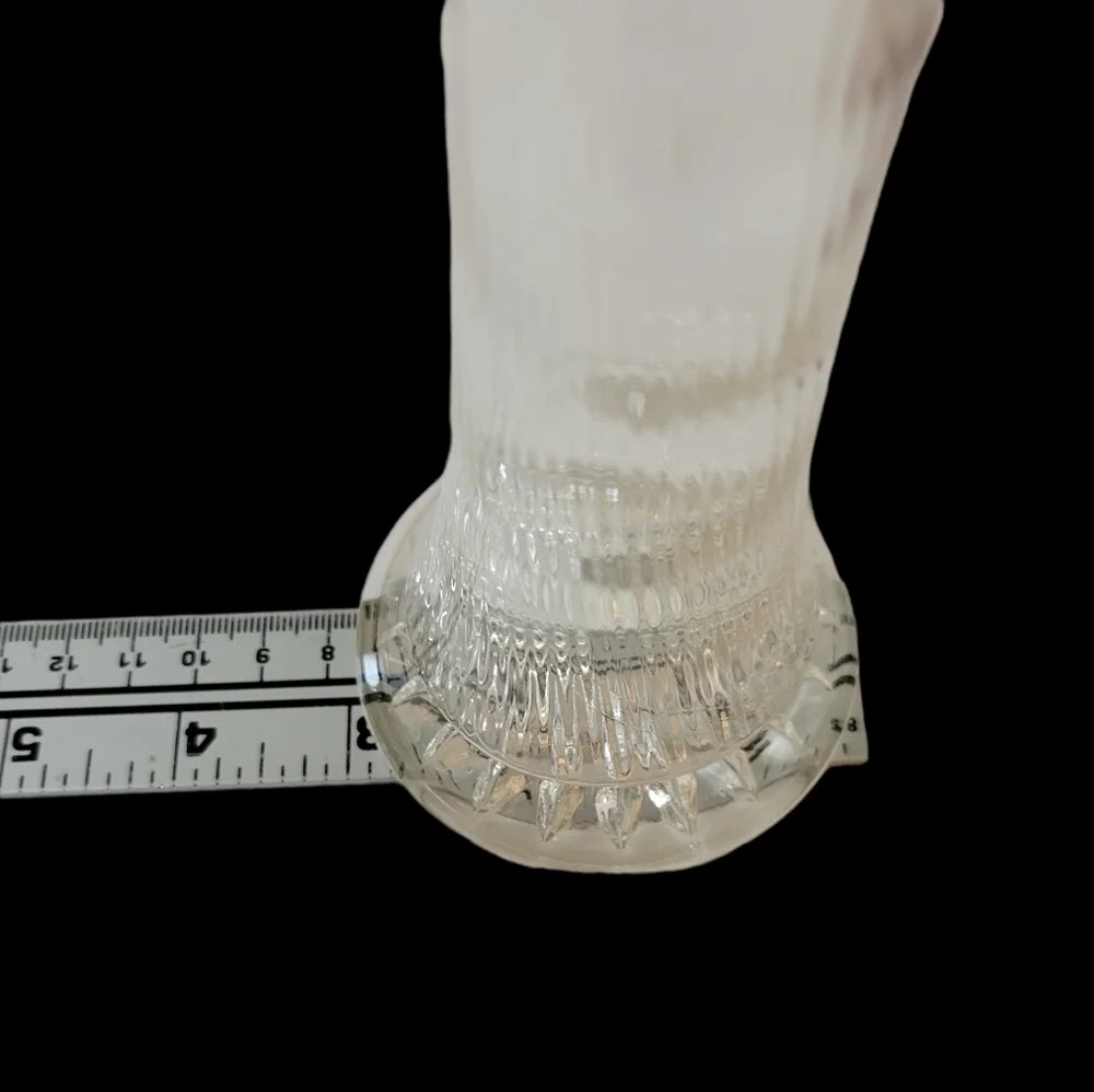 Vintage clear glass