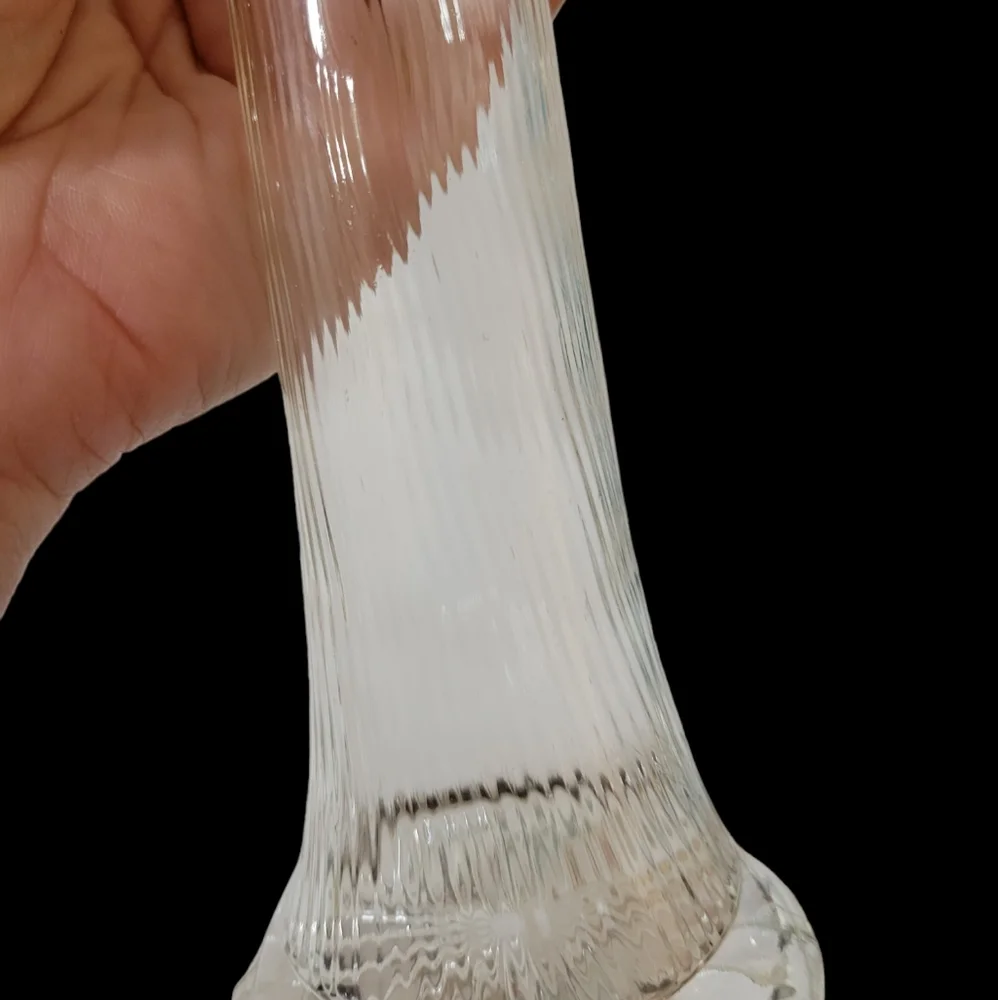 Vintage clear glass