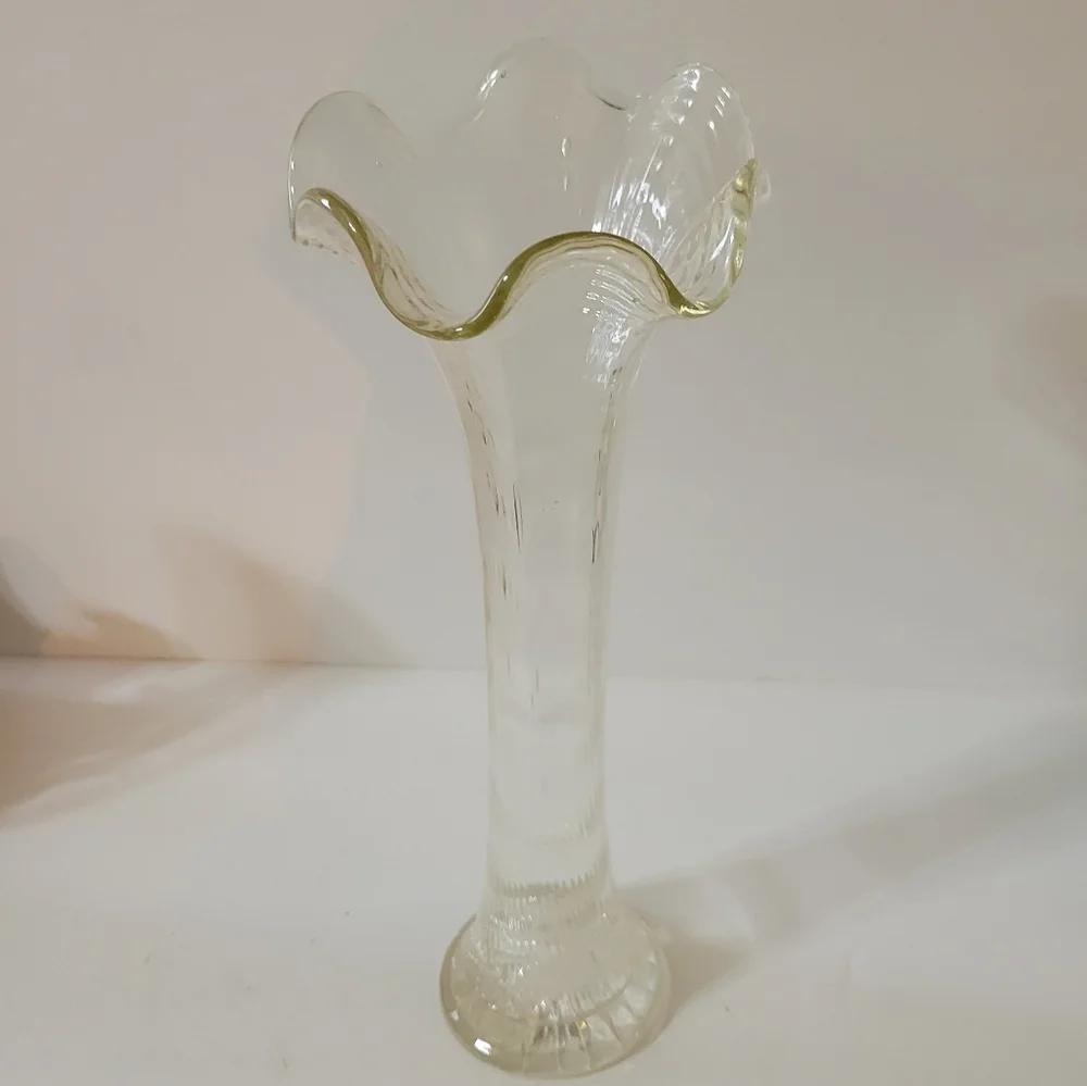 Vintage clear glass