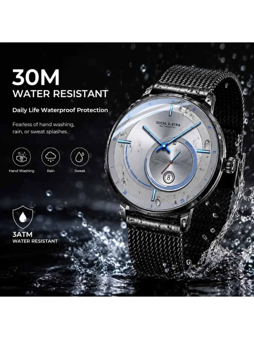 N/A stainless depth meters