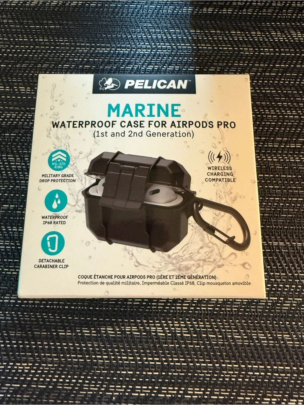 Pelican carabiner latch resistant