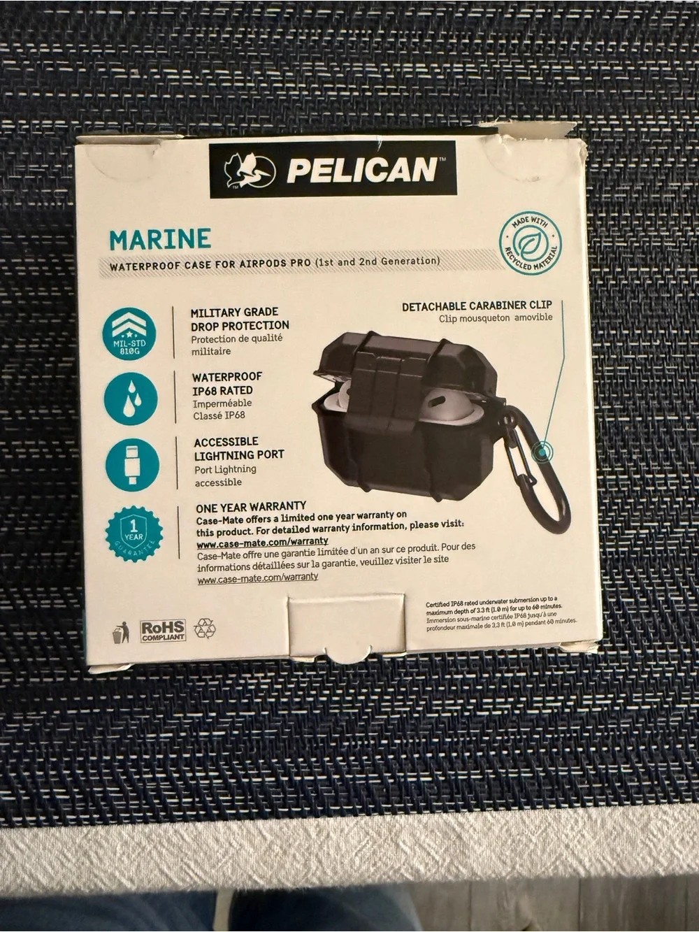 Pelican exterior safe includes