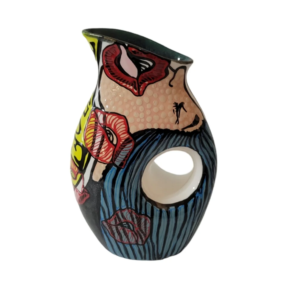 Hand Crafted multi colored