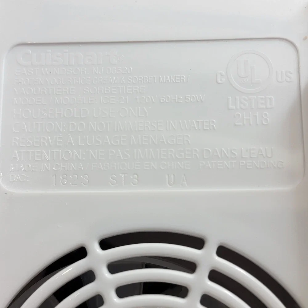 Cuisinart ice 21