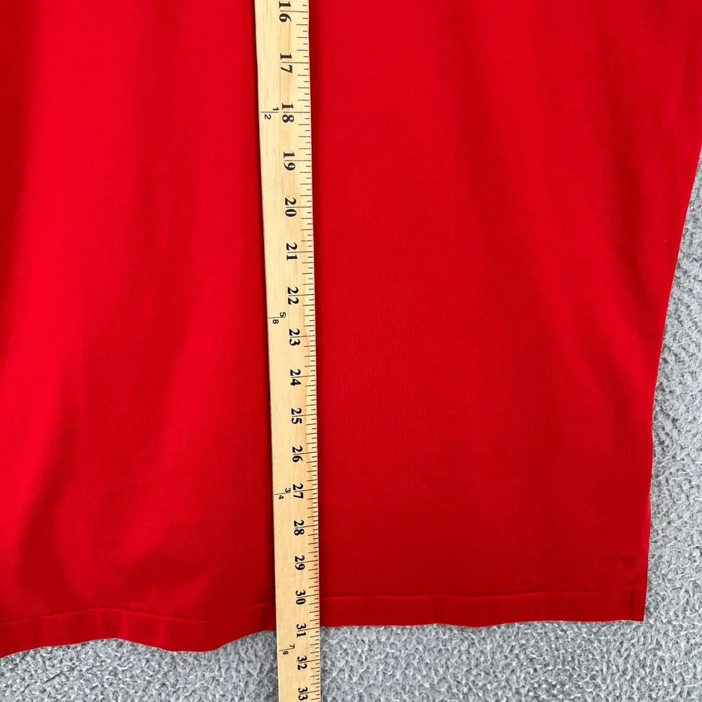 POLO GOLF Ralph Lauren Polo Shirt Men Medium Red Kitchen‎ Aid Senior PGA Logo