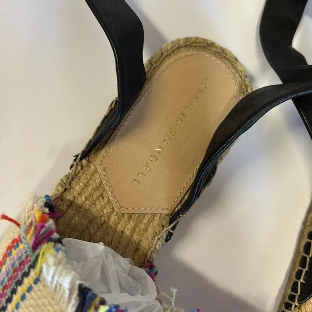 Loeffler Randall size rainbow