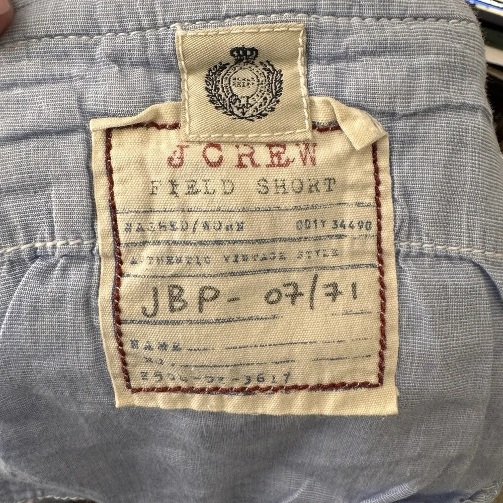 J. Crew measurements waist
