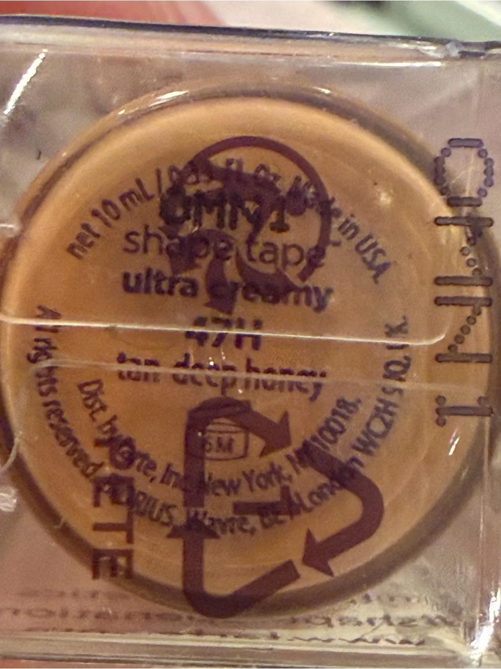 Tarte‎ Shape Tape Radiant Contour Concealer 47H Tan-Deep Honey NEW Cruelty Free