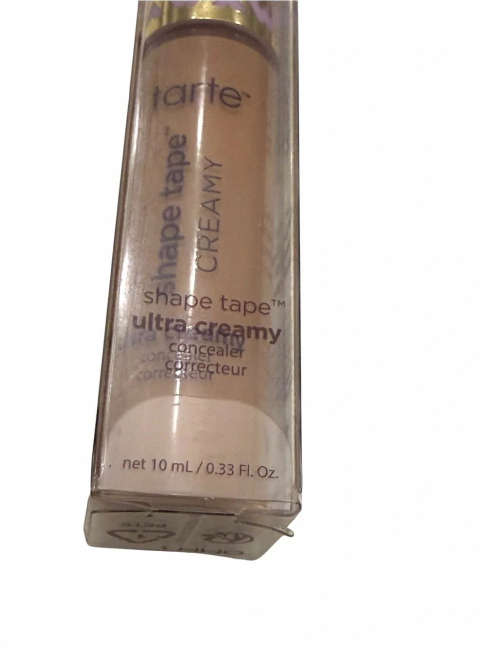 Tarte‎ Shape Tape Radiant Contour Concealer 47H Tan-Deep Honey NEW Cruelty Free