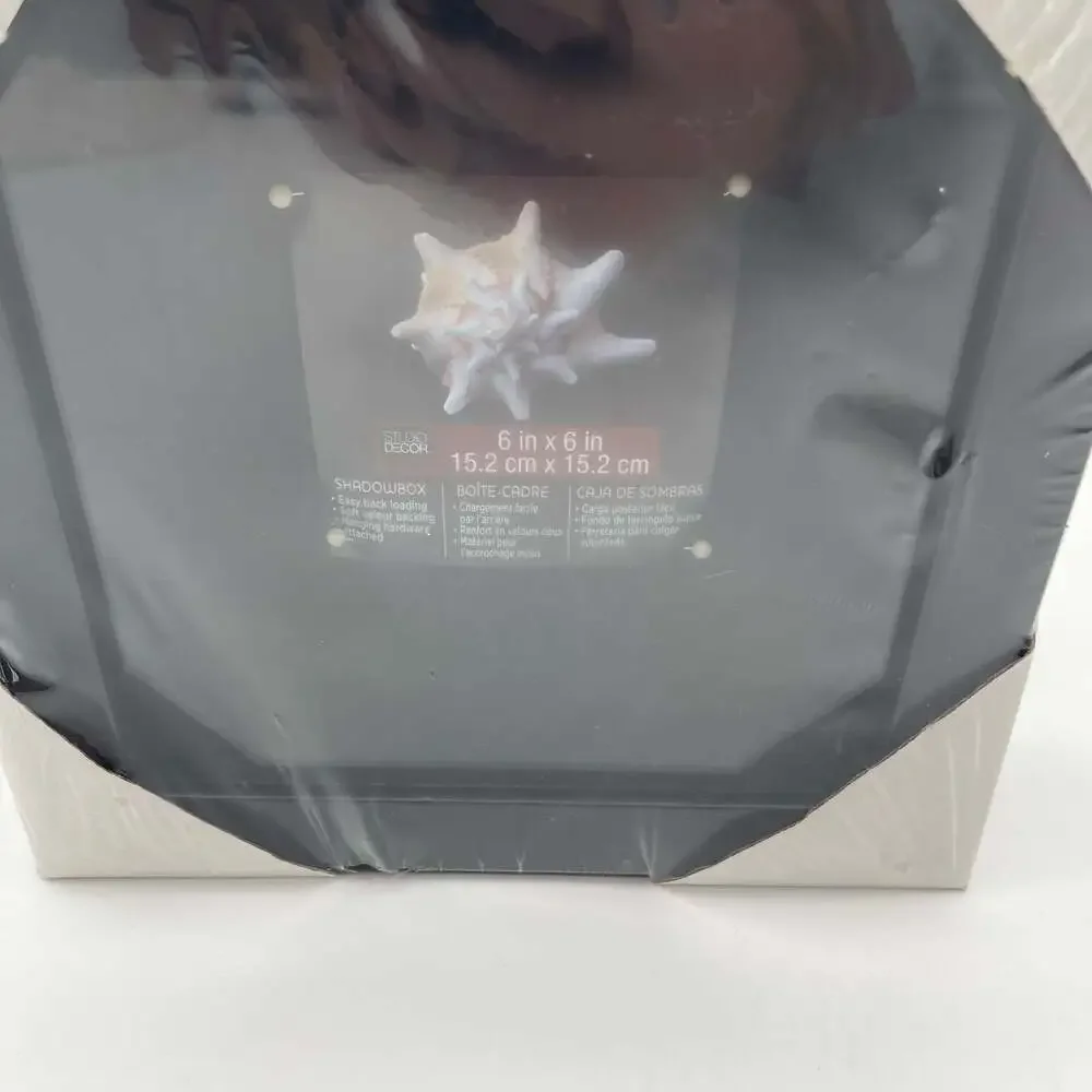 Studio Decor 6x6 Black Square Shadowbox‎ Frame
