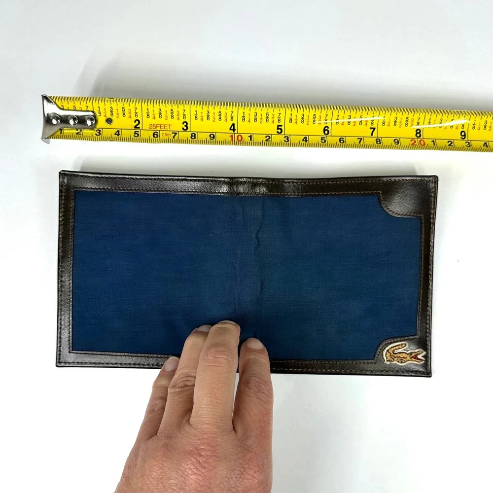 Lacoste vintage bifold