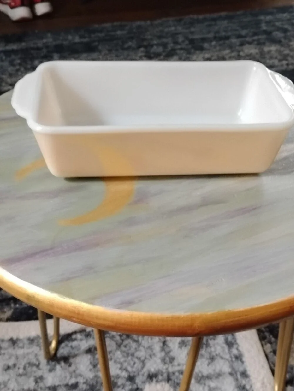 Vintage Anchor Hocking Fireking Loaf Pan