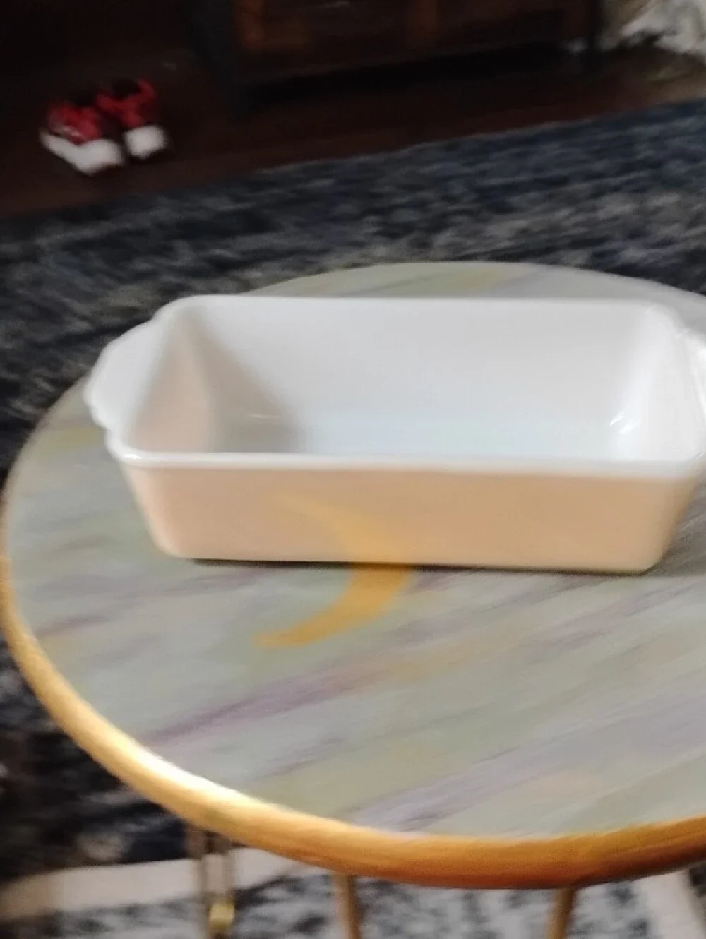 Vintage Anchor Hocking Fireking Loaf Pan