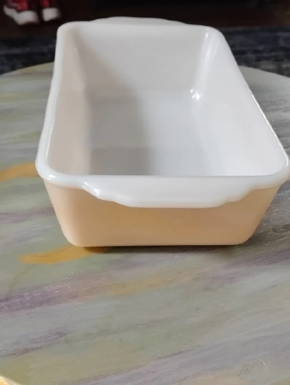 Vintage Anchor Hocking Fireking Loaf Pan