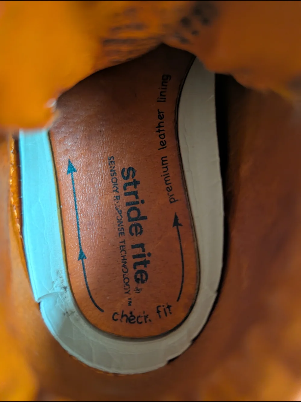 Stride Rite soft leather