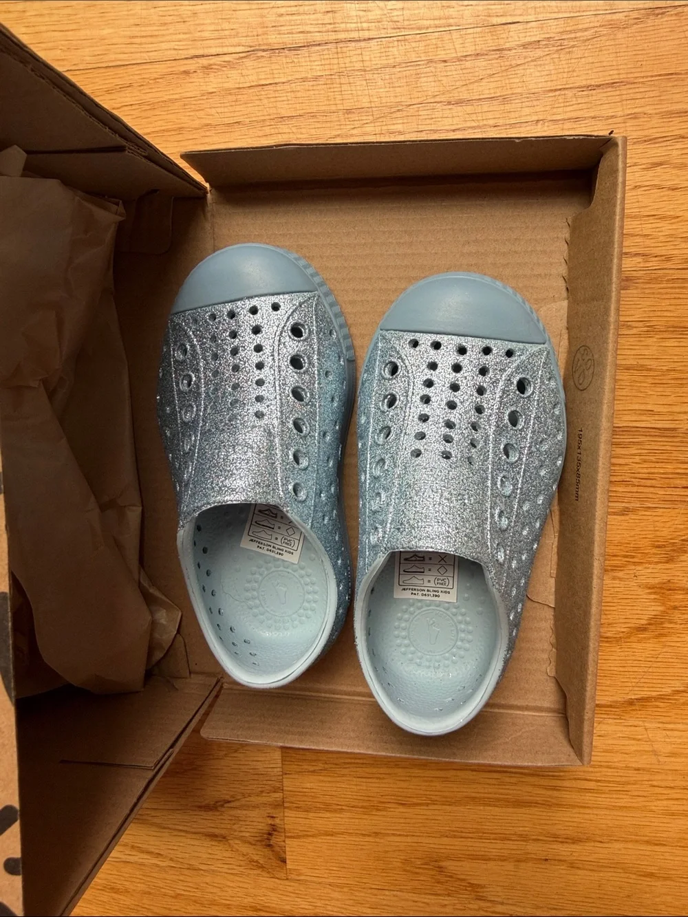 Native sparkling blue