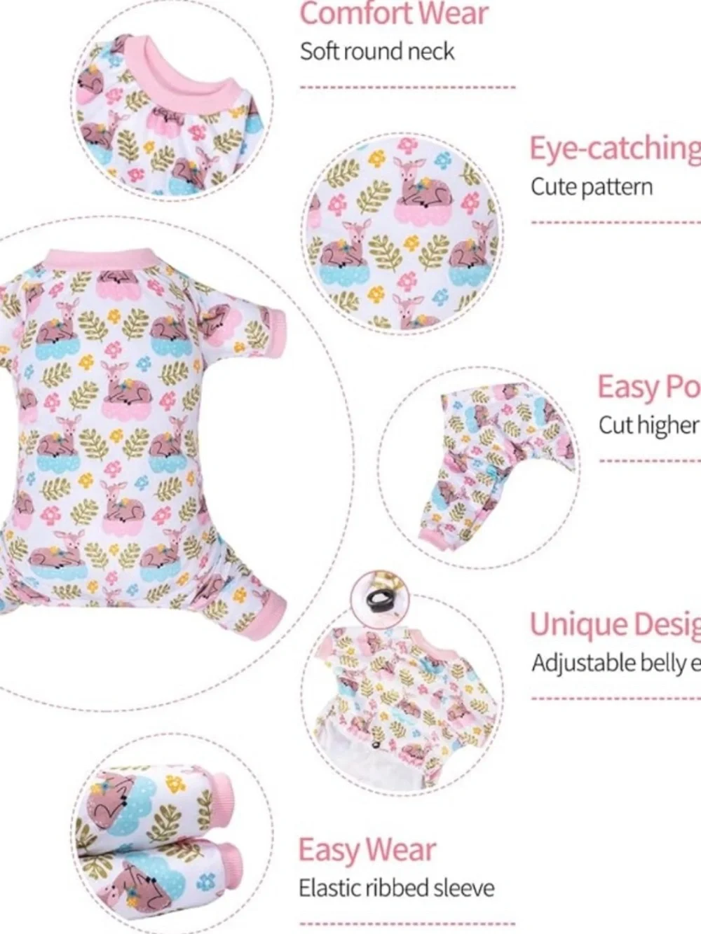 CuteBone deer print