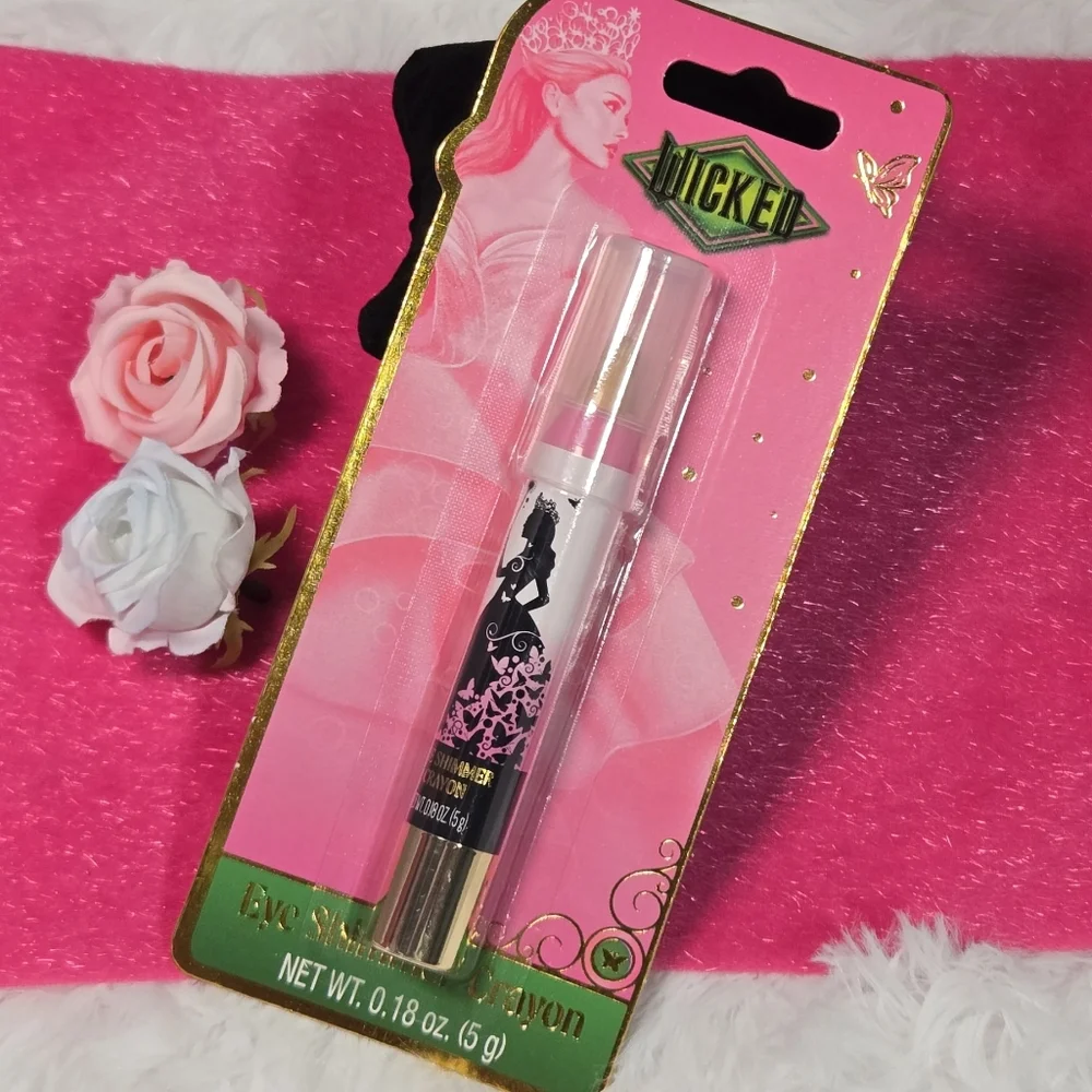 Wicked Glinda Pink Eye Shimmer Crayon Universal Studios Licensed Movie Makeup