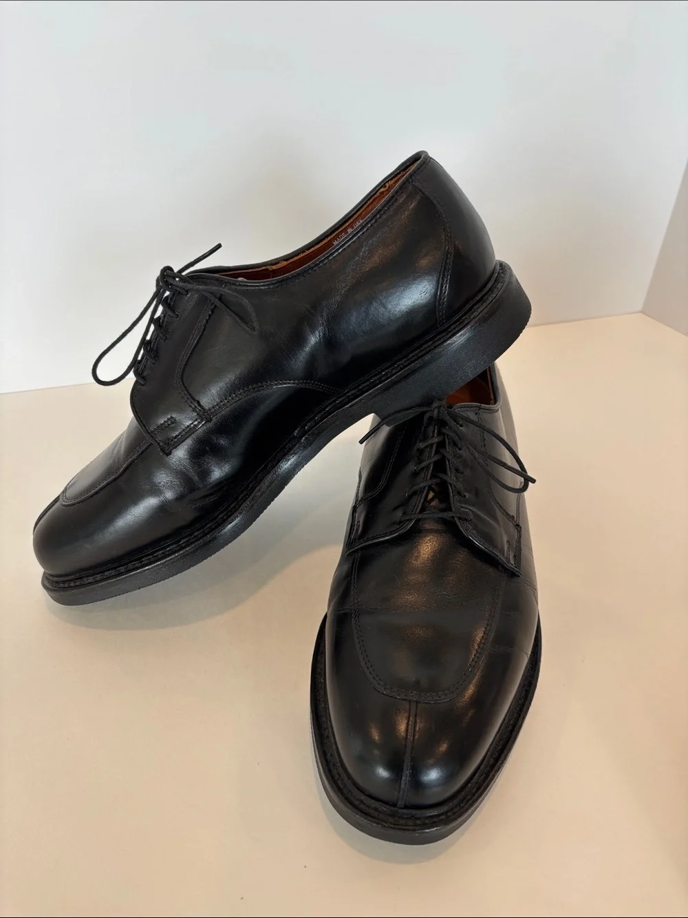 Allen Edmonds sleek black