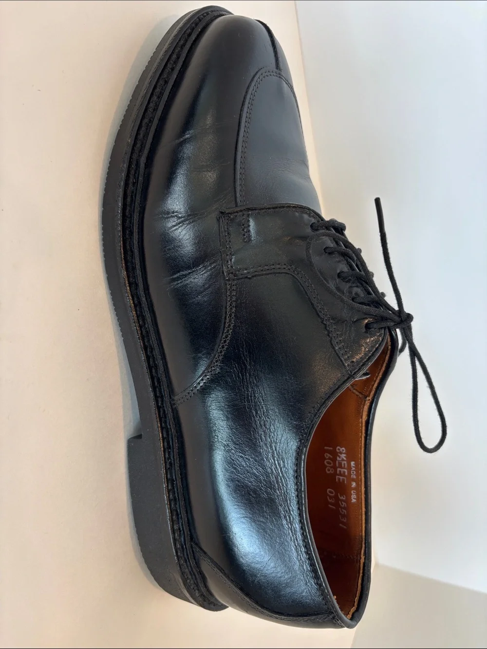 Allen Edmonds sleek black