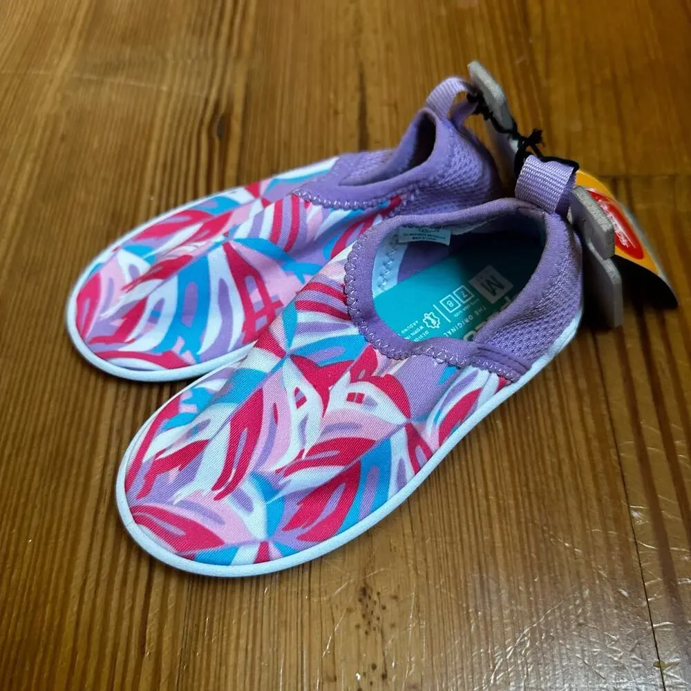 NWT Speedo‎ purple pink water show SIZE M(7-8)