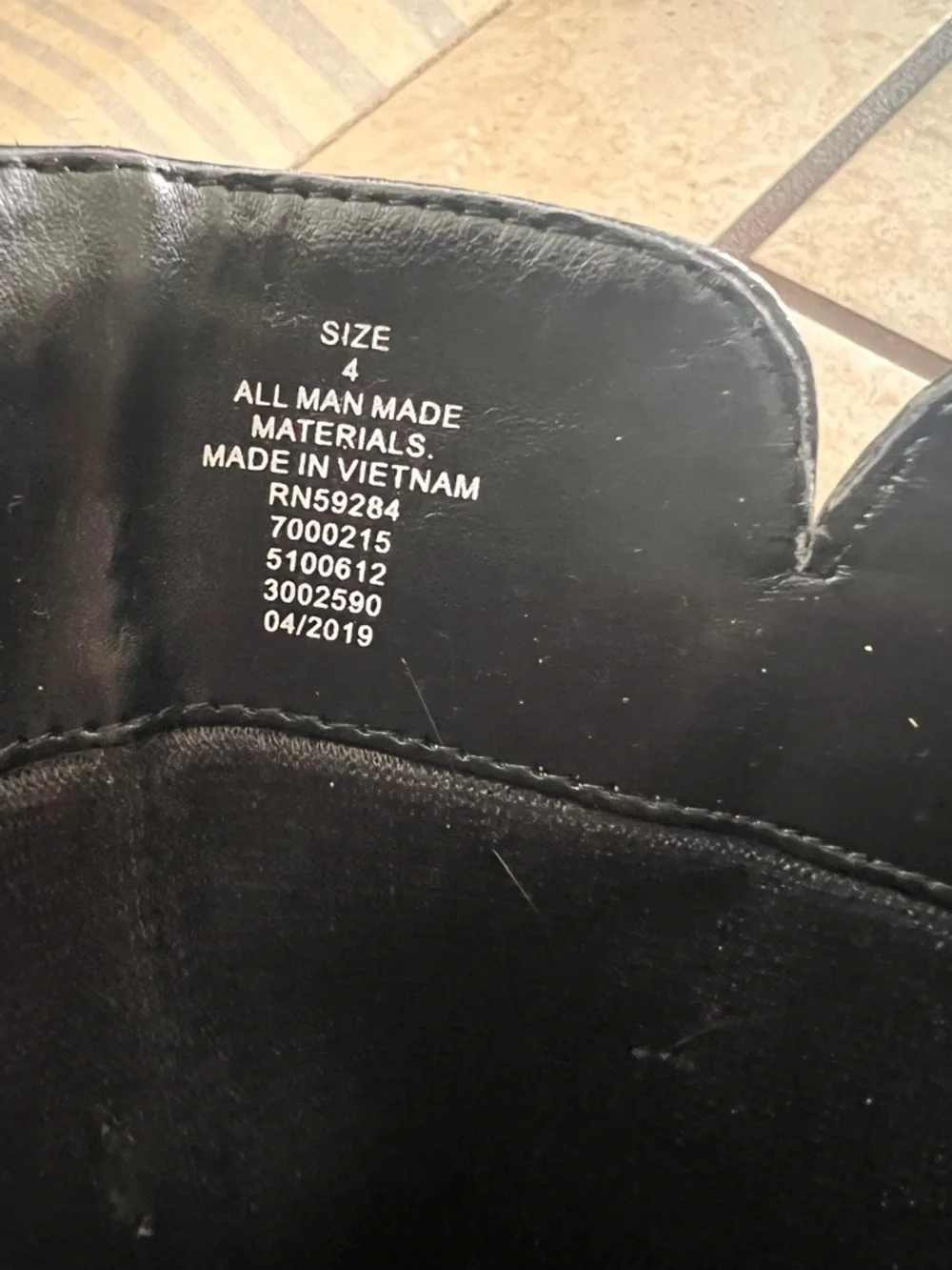 Carters boots size